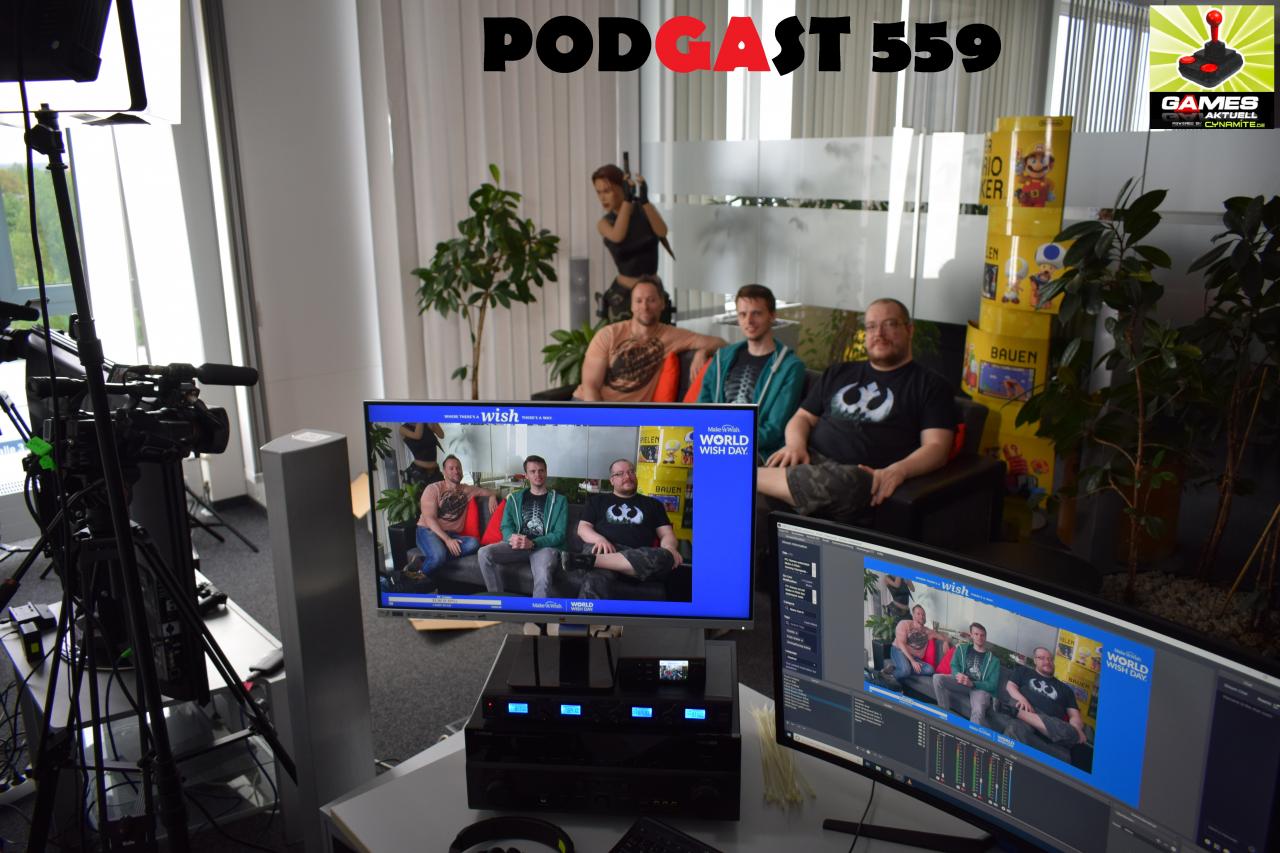 [26/04/2019] Games Aktuell Podcast 559: Andy, Alexander, Matthias