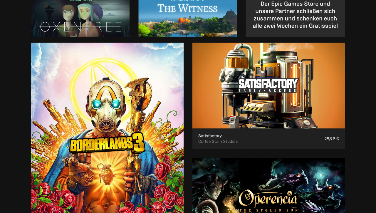 [12/04/2019] Der Epic Games Store ist für China geblockt – auf Anweisung von Epic Games selbst. Hintergrund: Das Unternehmen will in keinerlei Zensur-Fettnäpfchen treten und zudem die eigenen Angestellten in Shanghai bestmöglich schützen.