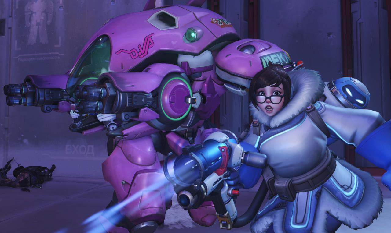 [12/04/2019] Weltbekannt: Ursprünglich sollte die Klimaforscherin Mei aus Overwatch (rechts im Bild) mal eine Kanadierin werden. Doch dann sah Blizzard die Eis- und Schneeskulpturen in der chinesischen Stadt Harbin – und machte sie kurzerhand zur Chinesin.