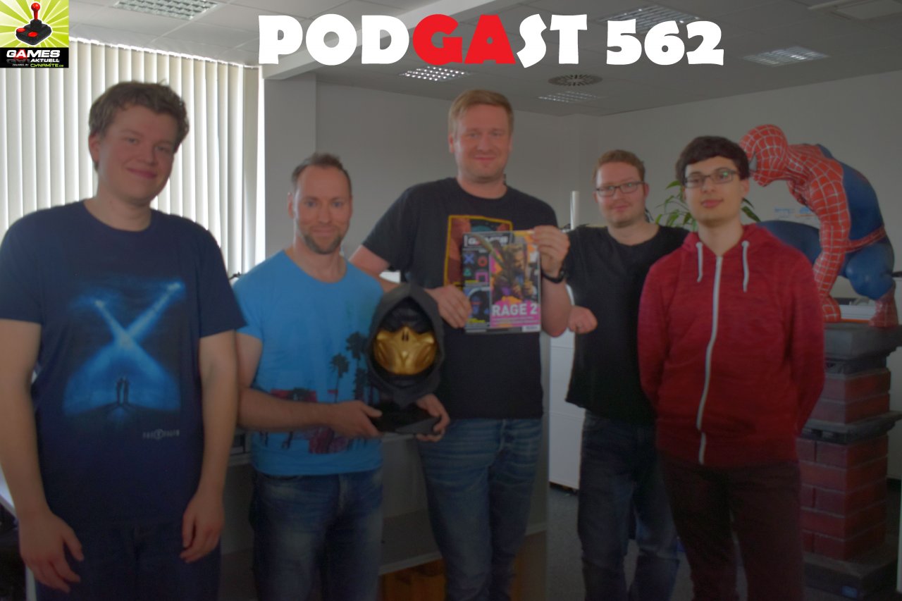 [17/05/2019] Games Aktuell Podcast 562: Max, Andy, Matti, Felix, Luca