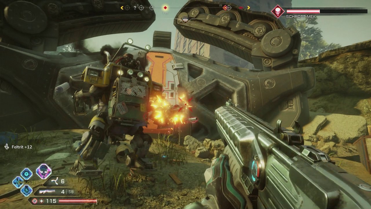 [15/05/2019] Die Mechs wurden wunderbar animiert, entpuppen sich aber als überraschend schwache Gegner.&nbsp;
