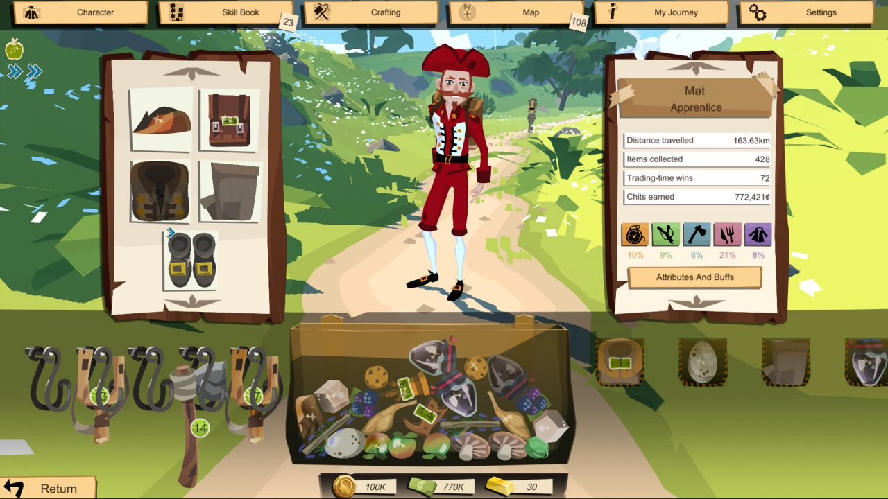 [31/05/2019] Läuterung verschaffte Molyneux sein nächstes Projekt bei seinem Indie-Studio 22Cans: The Trail: A Frontier Journey ist ein gelungenes Erkundungs- und Organisationsspiel, bei dem ihr mit Pionieren neue Landschaften auskundschaftet, wichtige Werkzeuge anfertigt und Gemeinschaften aufbaut.