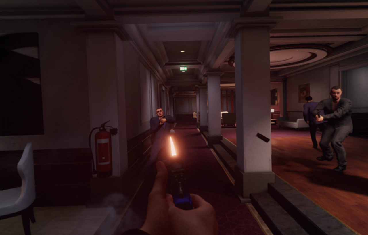 [03/06/2019] Trotz Story-Parts und kleinen Minispielen wird in Blood & Truth hauptsächlich geschossen. Mit dem Move-Controller funktioniert dies erstaunlich präzise und macht schnell viel Spaß.