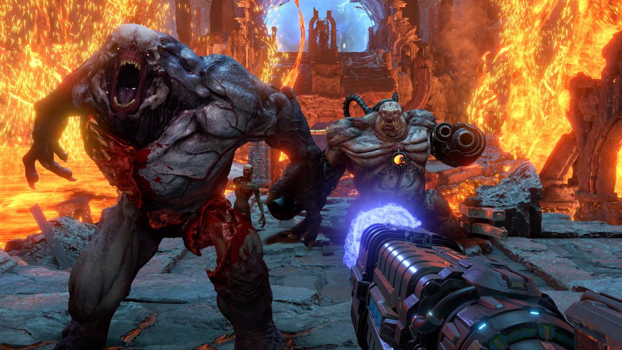 [13/06/2019] Doom Eternal erscheint am 20. März für PC, Xbox One und PS4, die Switch-Fassung folgt später.