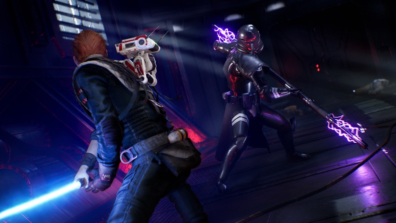 [13/06/2019] Wie Sekiro, aber viel zugänglicher: Die Kämpfe in Jedi: Fallen Order sind fair, verlangen aber gutes Timing.