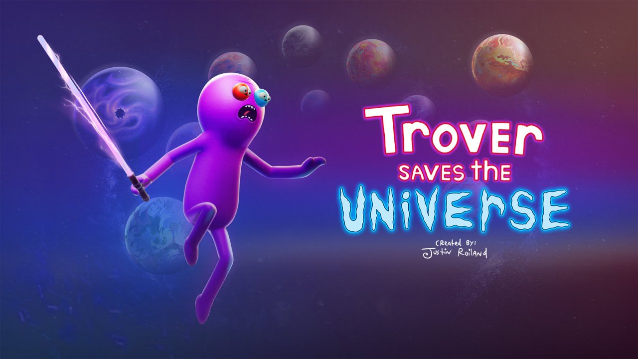 [05/06/2019] Mit Trover Saves the Universe startet Justin Roiland ein neues VR-Spiel im Universum von Rick & Morty. Der Co-Producer der beliebten Zeichentrickserie präsentiert den Titel im gewohnt schrägem Humor und mit schöner Cartoongrafik. Im Test verraten wir euch, was Trover Saves the Universe alles kann.