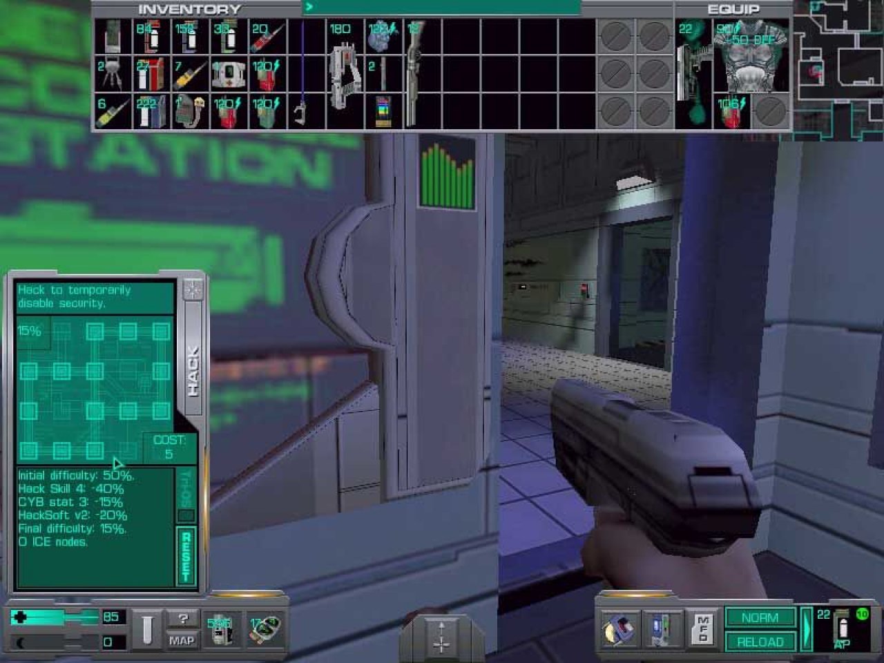[07/06/2019] Der 1999 veröffentlichte Nachfolger System Shock 2 wirkt in seiner Handhabung deutlich klarer als noch der Vorgänger. Auch die Steuerung und das Interface wurden im Vergleich zum ersten Teil verbessert.