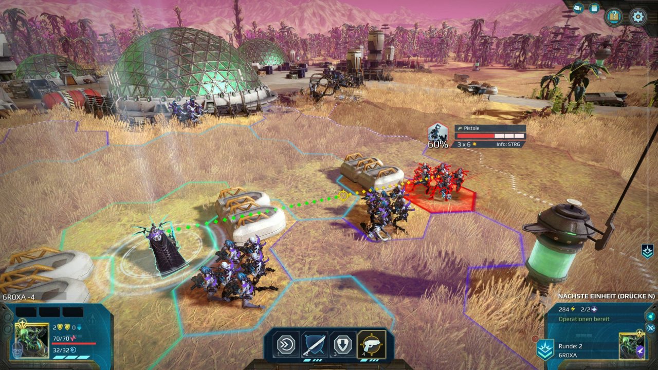 [05/07/2019] Cleveres Positionieren, Deckung, Angriffe in die Flanke – die taktischen Rundenkämpfe erinnern diesmal etwas stärker an die Gefechte in Firaxis‘ XCOM.&nbsp;