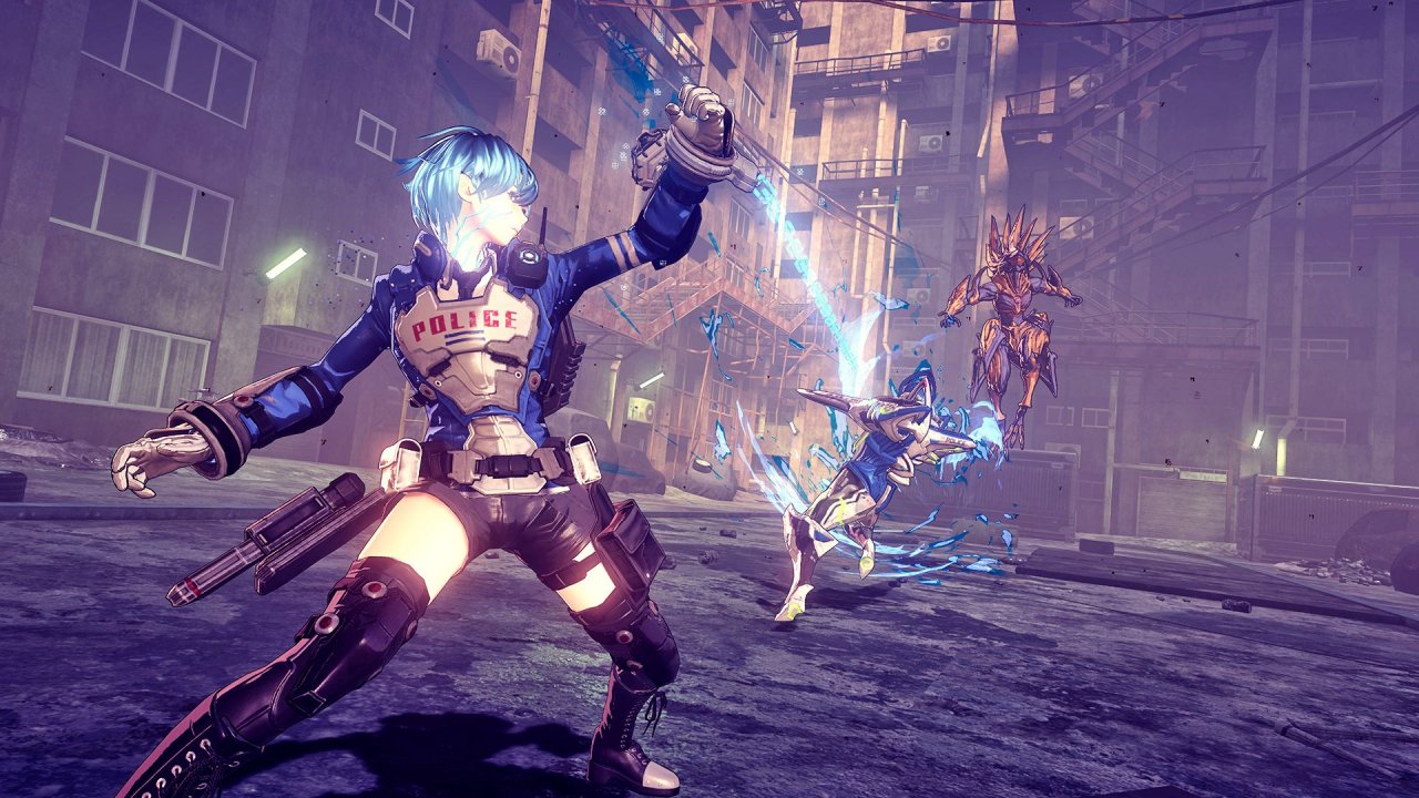 [22/07/2019] Die titelgebende Astral Chain verbindet uns mit unserer Legion und hat sogar spielerischen Nutzen in den actionreichen Kämpfen.