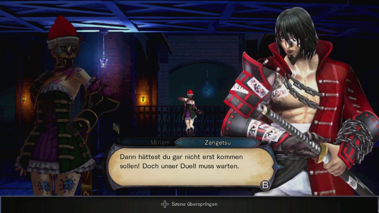 [02/07/2019] Bloodstained: Screenshot aus der Switch-Version