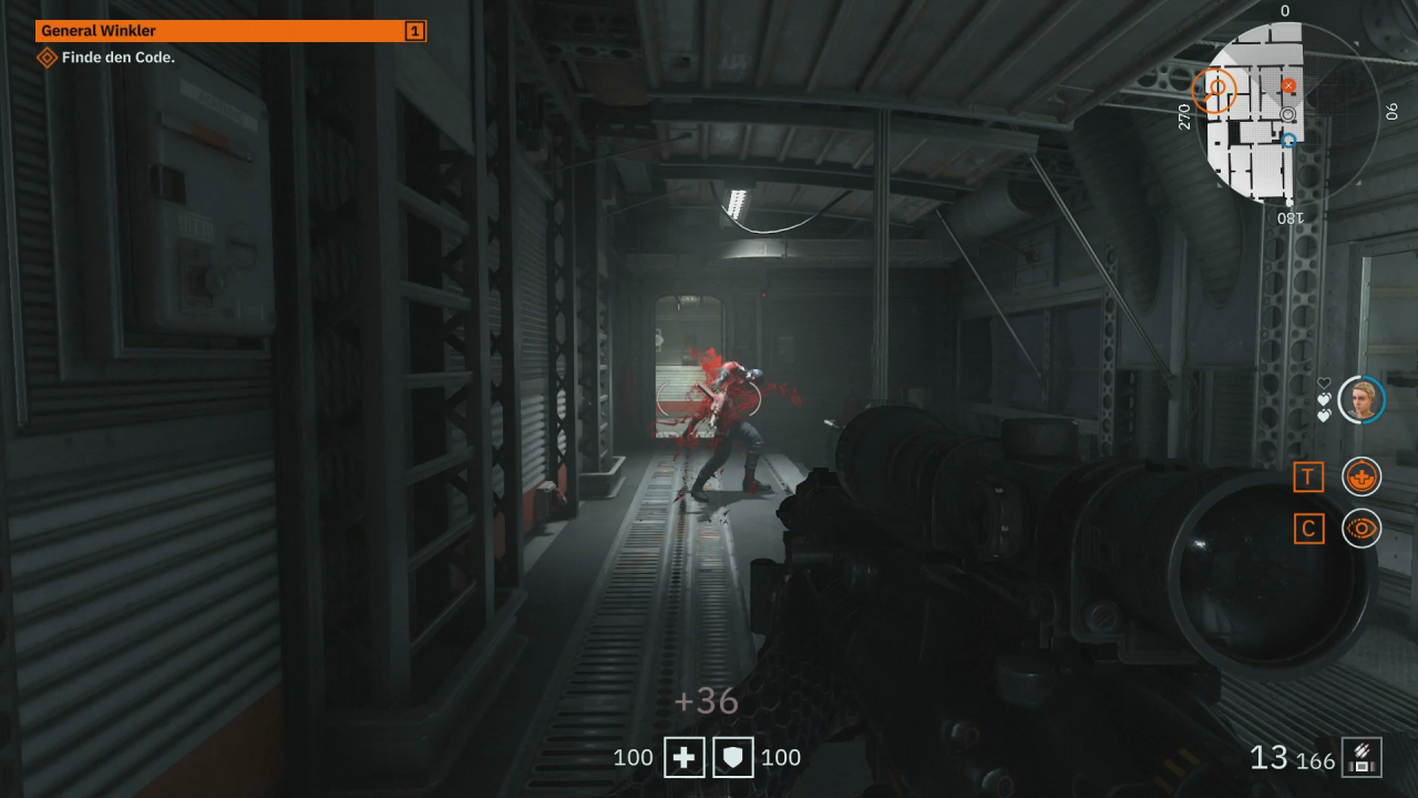 Bei der Gewaltdarstellung zeigt sich Wolfenstein: Youngblood nur wenig zimperlich.