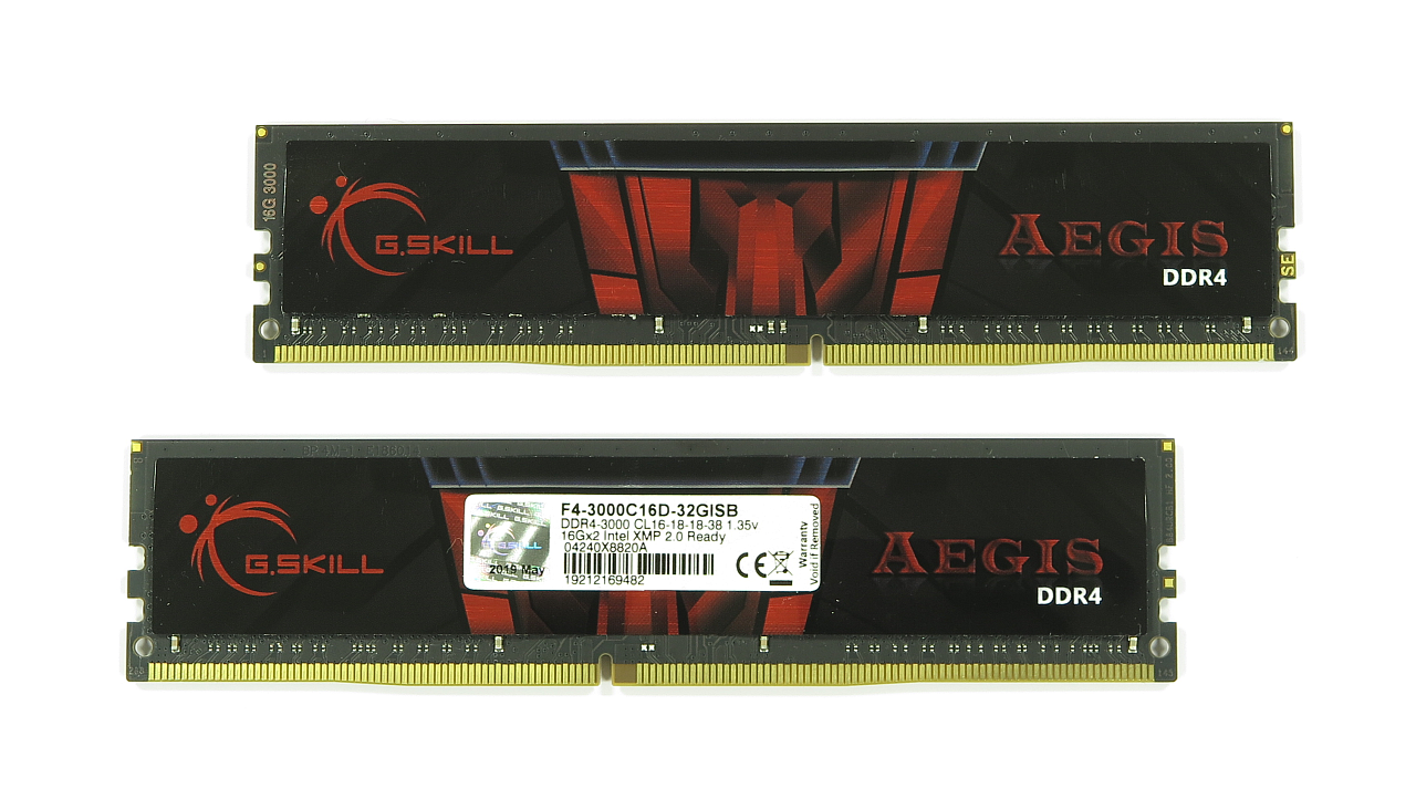 G.Skill Aegis DDR4-RAM