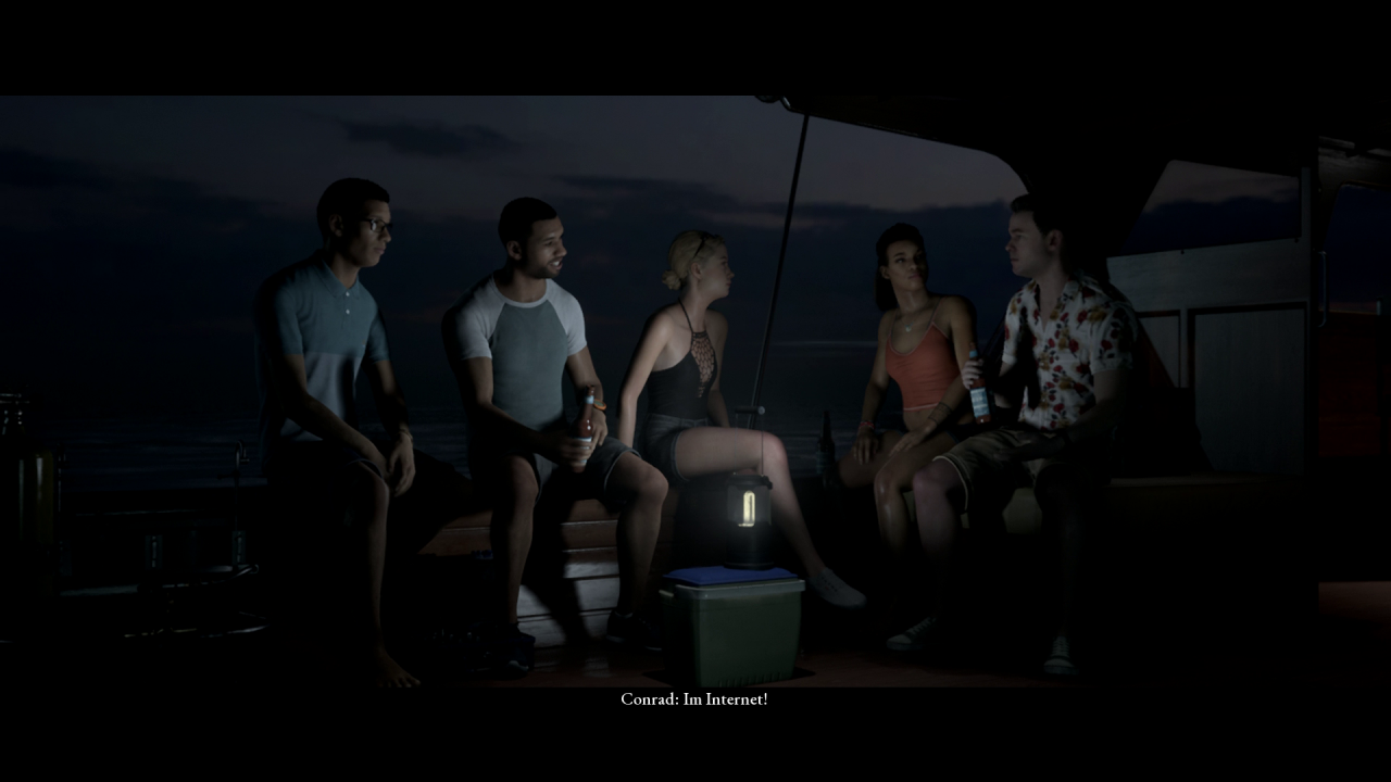 [27/08/2019] Die Gruppe besteht aus fünf Leuten: Brad, Alex, Julia, Fliss und Conrad.