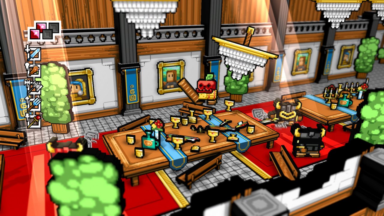 [15/08/2019] Der Look von Skellboy ist eine Art Mischung aus Paper Mario und der klassischen Indie-Pixelgrafik.