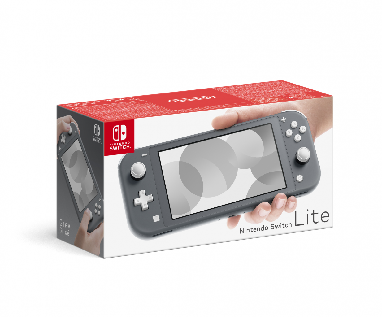 [17/09/2019] Die Nintendo Switch Lite in der Farbvariante grau.