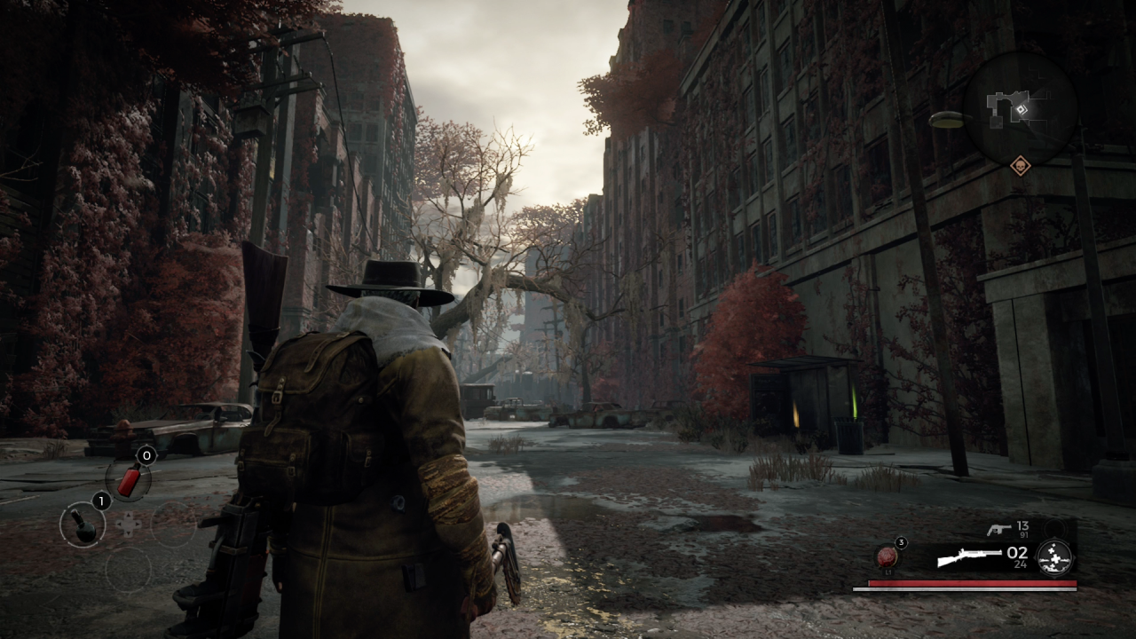 Die Spielwelt von Remnant From The Ashes zeigt sich zu Beginn etwas trist und grau.