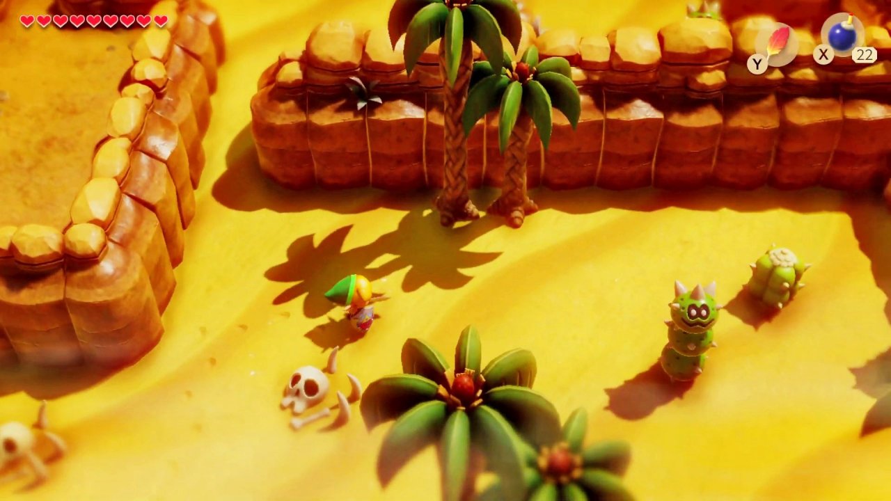 [06/09/2019] Eine Fülle von Figuren und Feinden aus anderen Nintendo-Spielen hat es ins Spiel verschlagen, allen voran aus dem Mario-Universum. Hier etwa schleichen Pokeys rum!