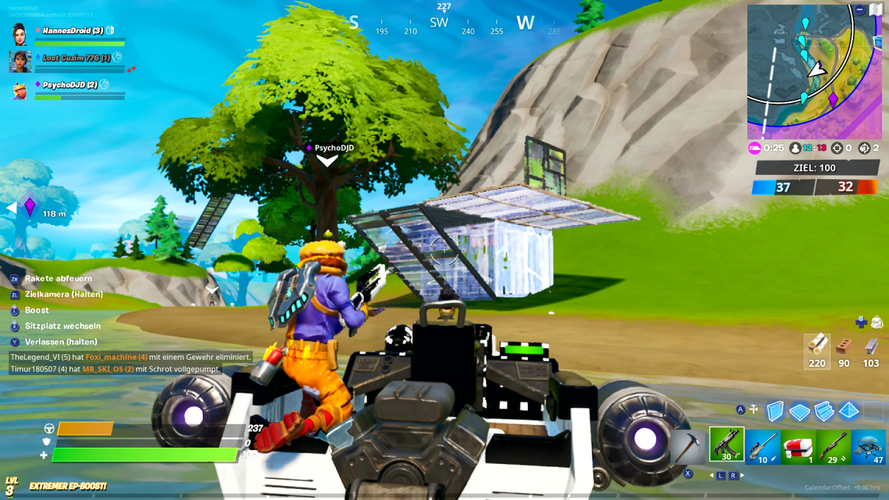 [16/10/2019] Fortnite Kapitel 2: Map, Boote, Verstecken, Battle-Pass - das 