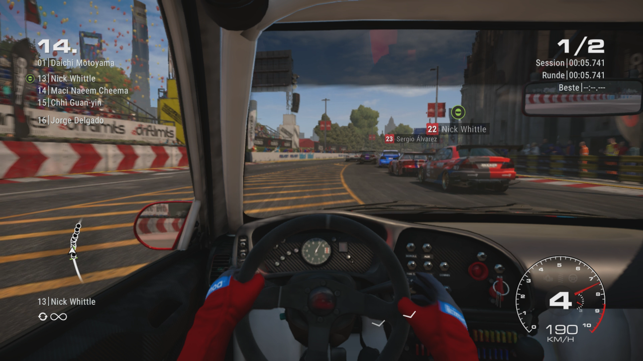 [10/10/2019] Test zu GRID: Racer mit wenig Umfang, doch toller Rennsport-Action.