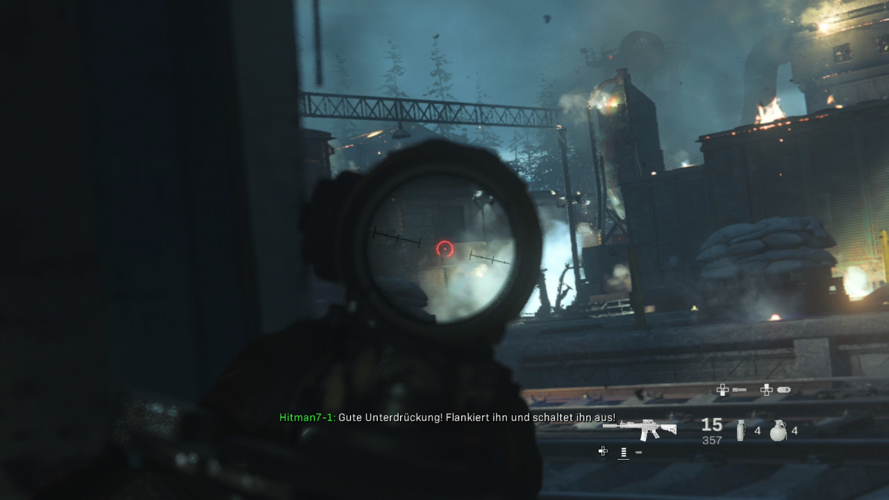 Eine der wenigen Gameplay-Innovationen: Ihr könnt mit eurer Waffe nun auch um Ecken lunzen und so Gegner hinter einer Deckung treffen.
