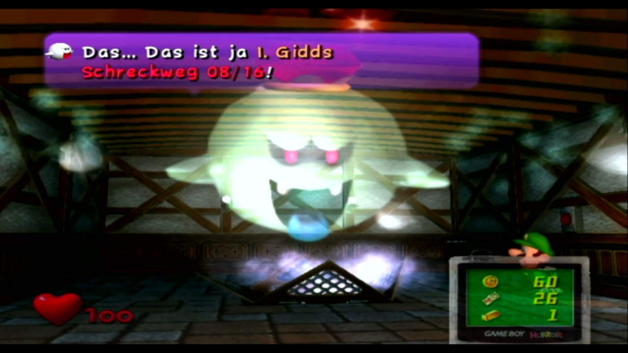 Wer ist an Marios Verschwinden schuld? Natürlich König Buu-Huu! Folgerichtig müsst ihr die Buu-Huus alle einfangen.