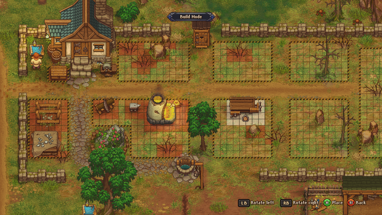 [18/10/2019] Graveyard Keeper von 2018 erinnert optisch stark an das Farmspiel Stardew Valley, bringt mit seinem morbiden Setting jedoch eine humorige Note ins Spiel.