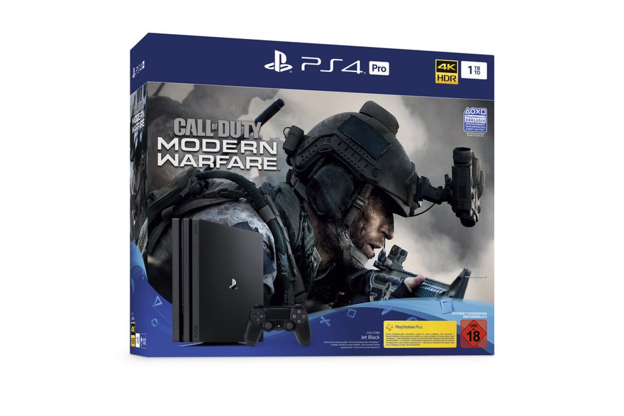 [07/10/2019] Bundles wie hier eine Playstation 4 inklusive Call of Duty: Modern Warfare sollen Spieler mit subventionierten Preisen anlocken.