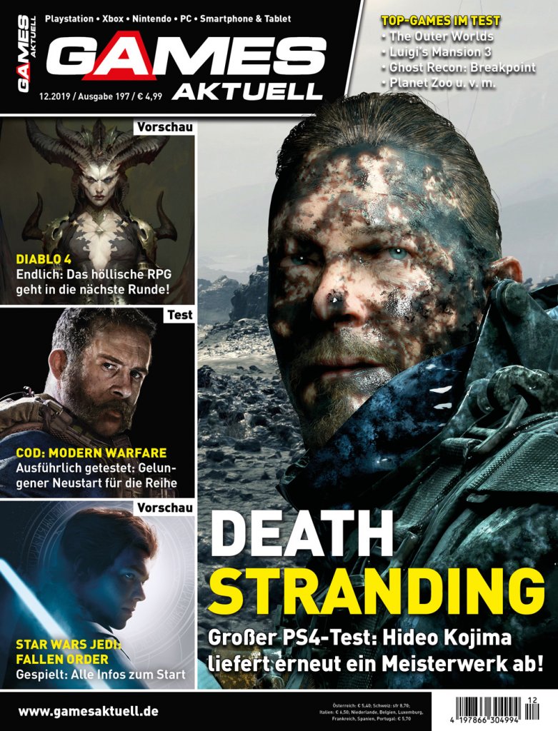 [15/11/2019] Games Aktuell 12/2019: Death Stranding, Diablo 4, Overwatch 2 und mehr!