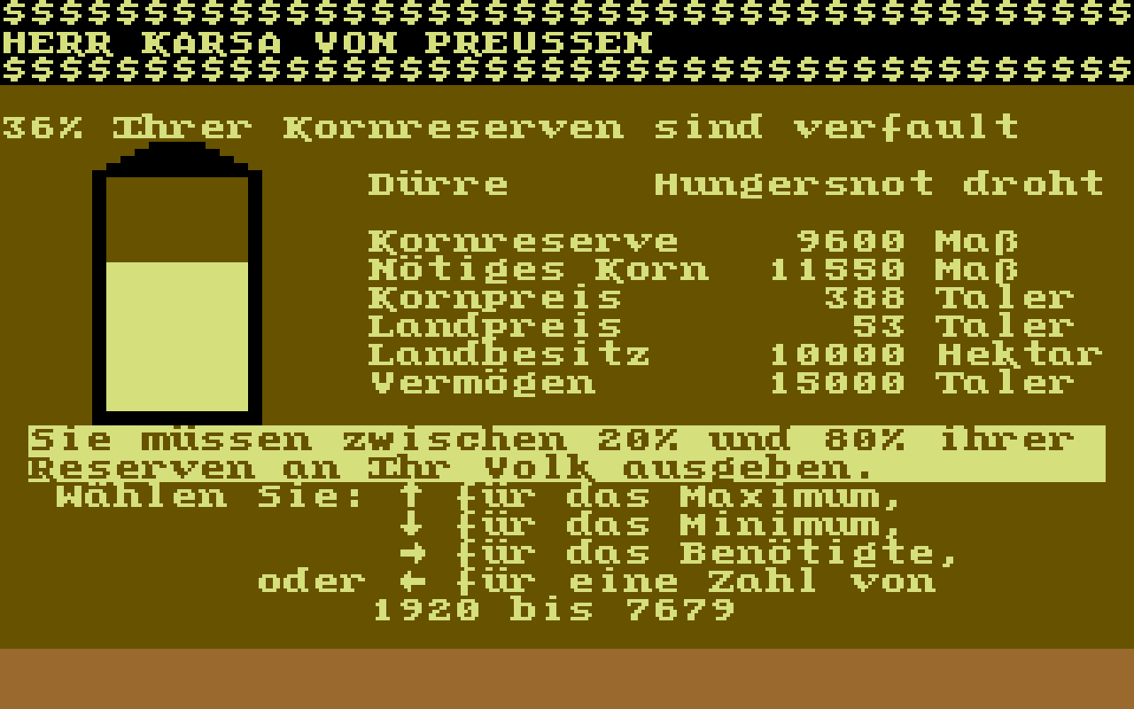 [28/11/2019] Für viele C64-Spieler war das textlastige Kaiser (1984) der erste Kontakt mit einer Wirtschaftssimulation – so auch für unseren Autor Benedikt. &nbsp;