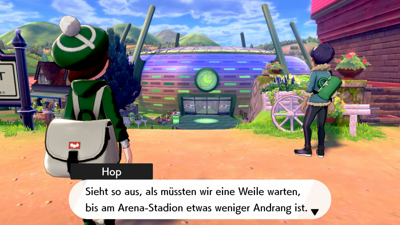 [20/11/2019] Zwar sind wir nach den Strapazen der vorherigen Routen bereit für den ersten Arenakampf, doch müssen wir noch ein wenig warten. Blöd!
