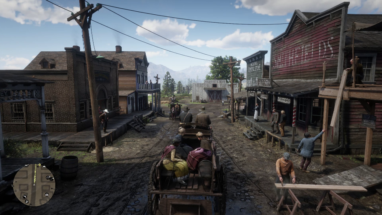[26/11/2019] Die Welt in Red Dead Redemption 2 kommt zwar ebenfalls nicht ohne Taschenspieletricks aus, doch lässt sie den Spieler massiv mit ihr interagieren.&nbsp;