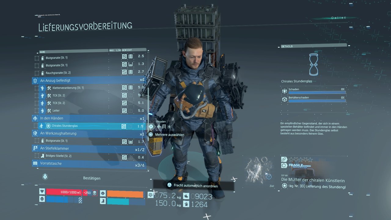[05/11/2019] Death Stranding im Test - Weitere Screenshots aus dem neuen PS4-Abenteuer von Hideo Kojima. (1)