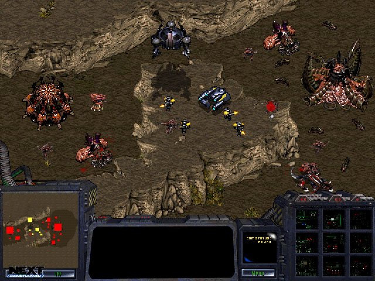 [19/11/2019] Frühe Beta-Version: Für eine kurze Zeit konnten Zerg ohne Kriecherschleim bauen.