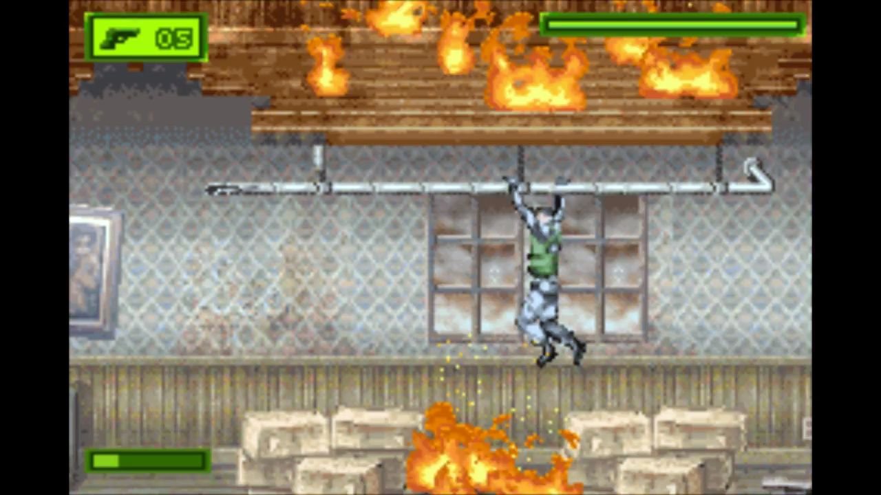 [13/12/2019] Am Game Boy Advance ist Splinter Cell ein 2D-Abenteuer.