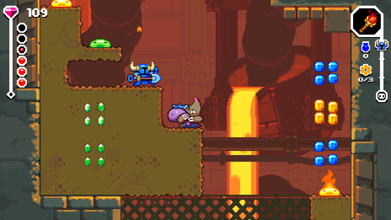 [06/12/2019] Dank Shovel Knights Schaufel sind die Diamanten im Erdreich alles andere als unerreichbar. Grabt einfach nach unten und holt euch eure Schätze wieder!