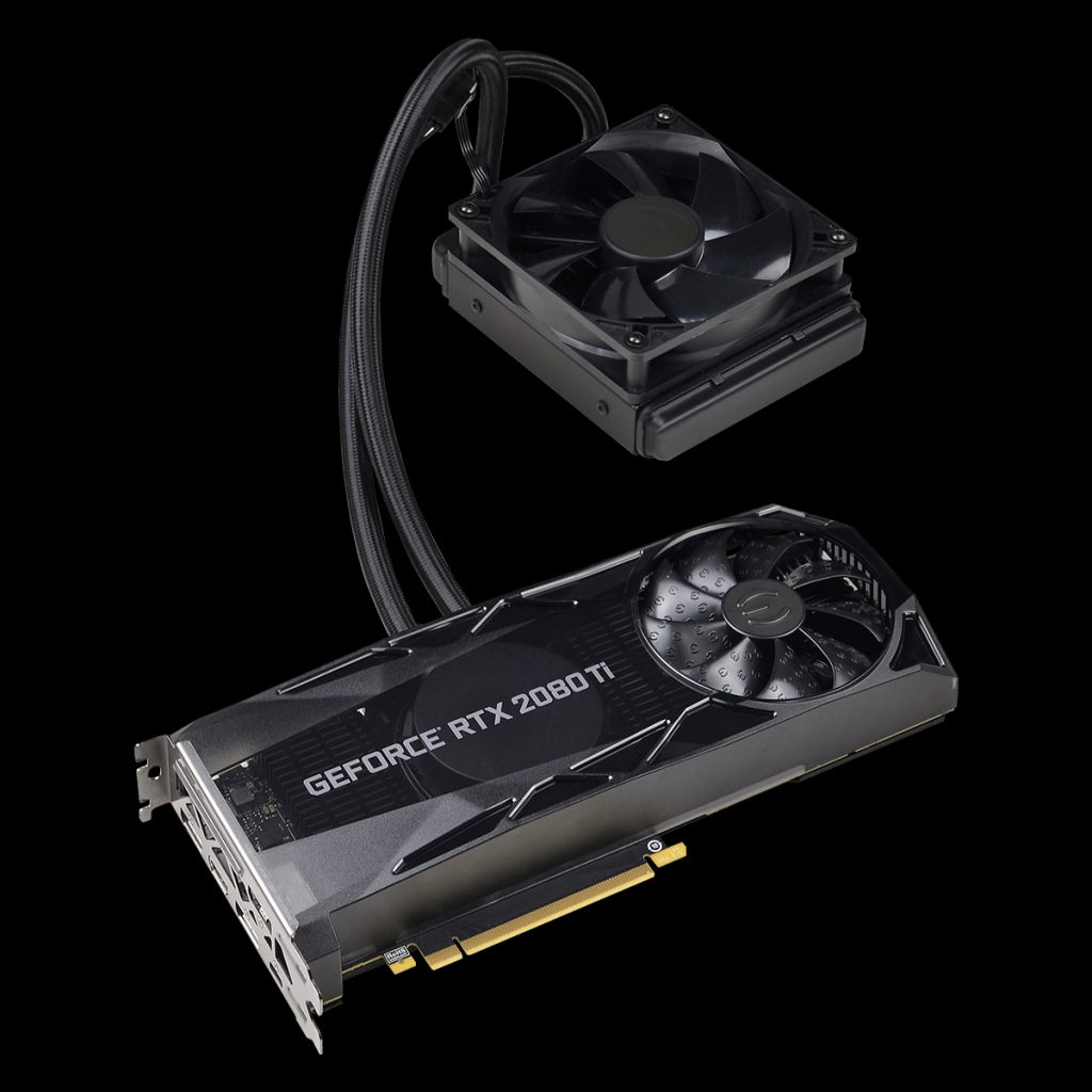 [31/01/2020] Wer es sich leisten kann: Die EVGA RTX 2080 Ti XC Hybrid Gaming für schlappe 1490 Euro.