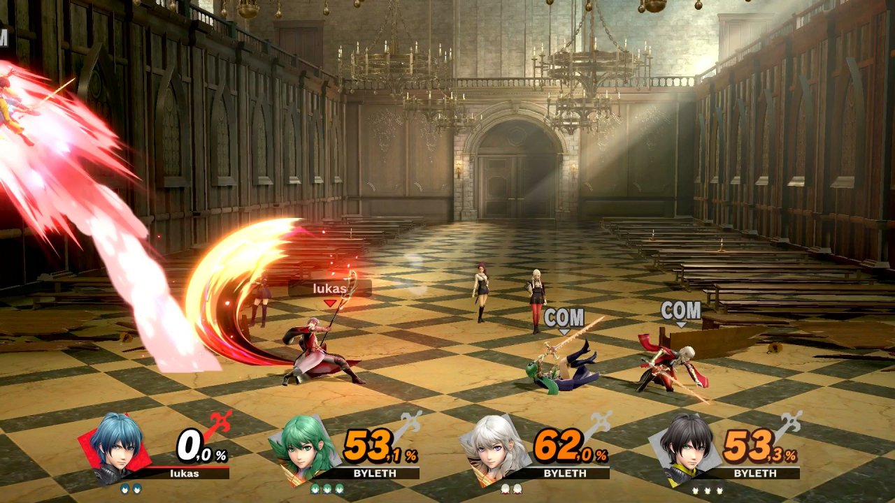 [30/01/2020] Die Kostüme umfassen verschiedene Varianten der weiblichen und der männlichen Version Byleths, so auch die grünen Haare aus der zweiten Hälfte von Three Houses.