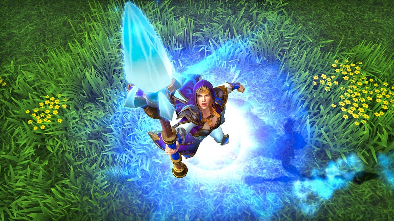 Jaina beschwört ihre Magie