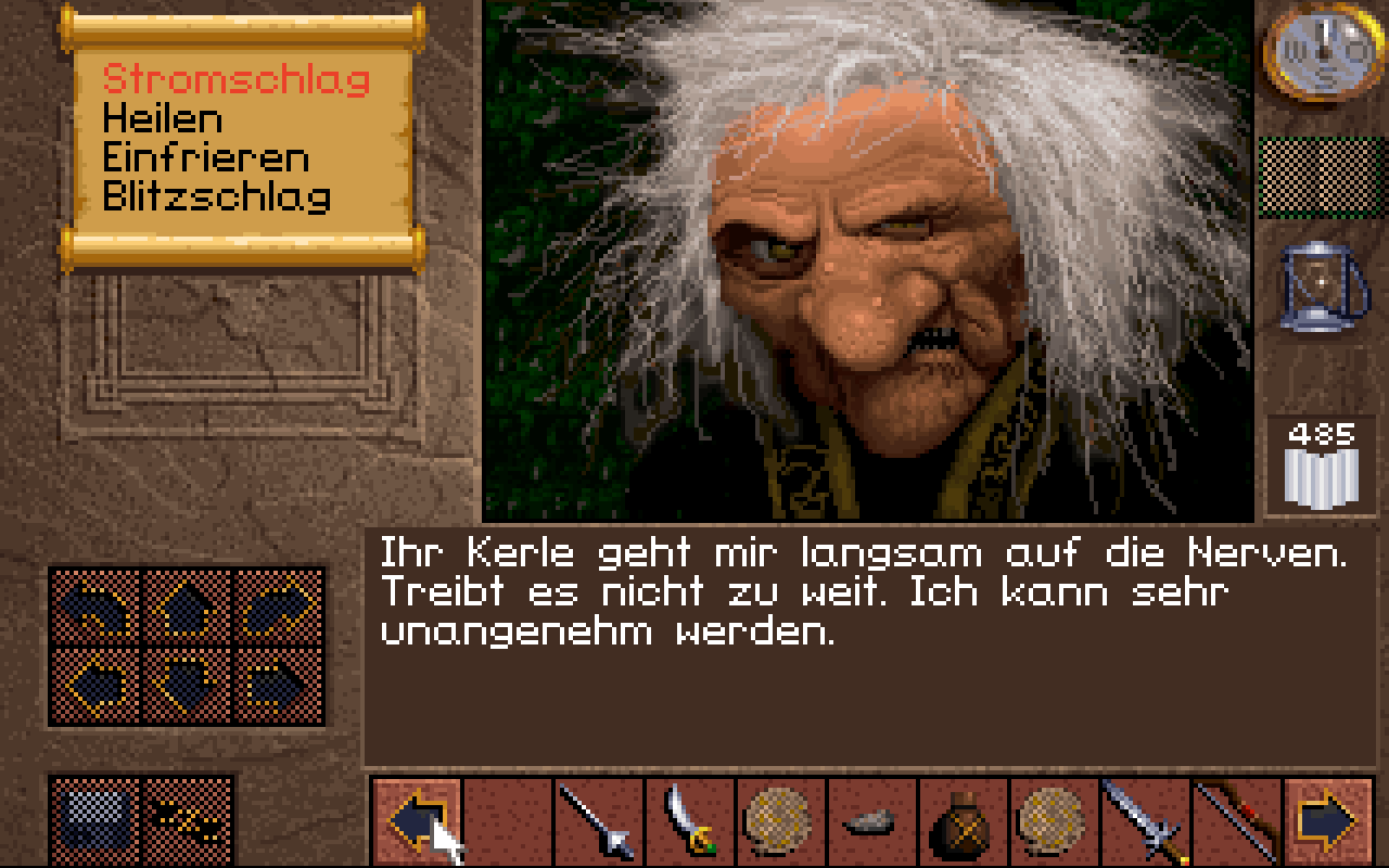 [28/02/2020] Gelegentlich begegnen wir Scotia höchstpersönlich. Alles richtig gemacht, die hässliche Hexe ist mittlerweile ganz schön genervt von uns! &nbsp;