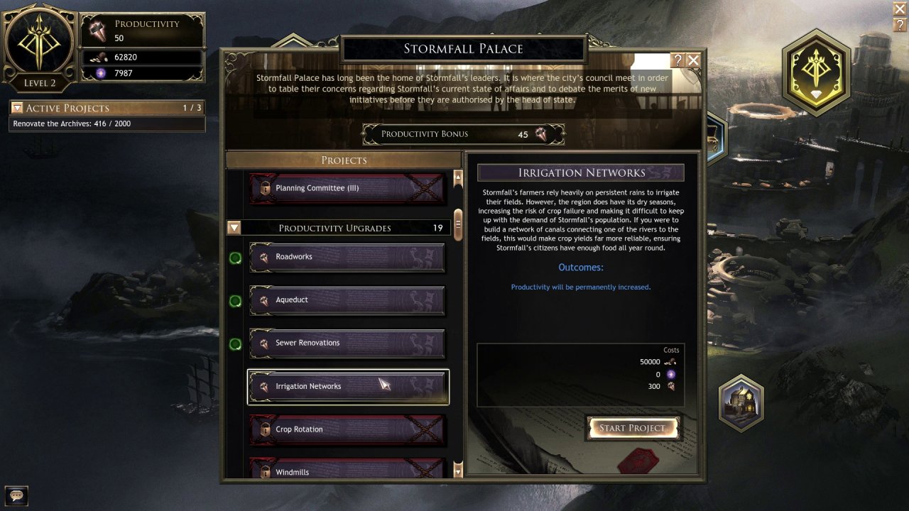 [22/02/2020] Wenn wir Gebäude wieder aufbauen, erhalten wir dafür dauerhafte Vorteile und schalten sogar neue Features frei.