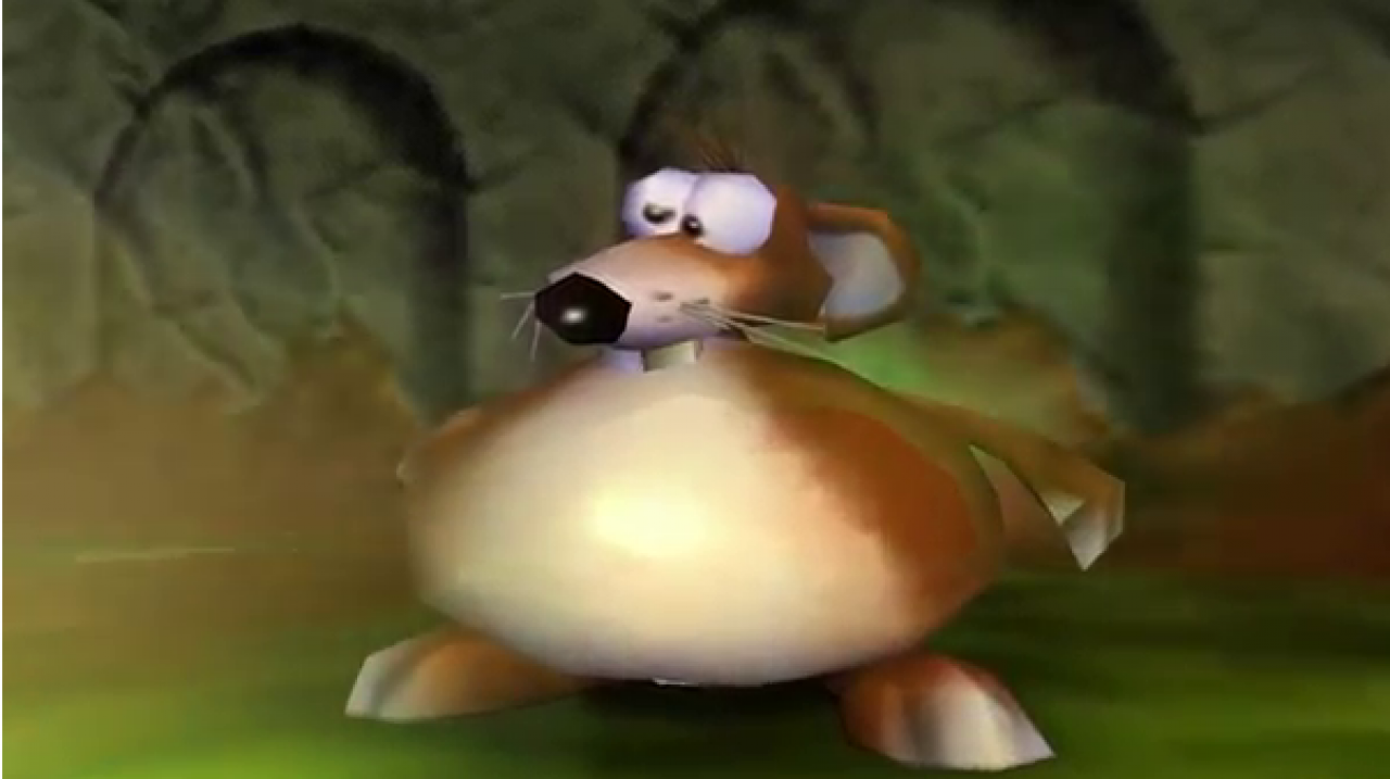 In einem Punkt bleibt Conker seinen kinderfreundlichen Game-Boy-Wurzeln treu: Die Spielwelt wird maßgeblich von tierischen Figuren bevölkert.