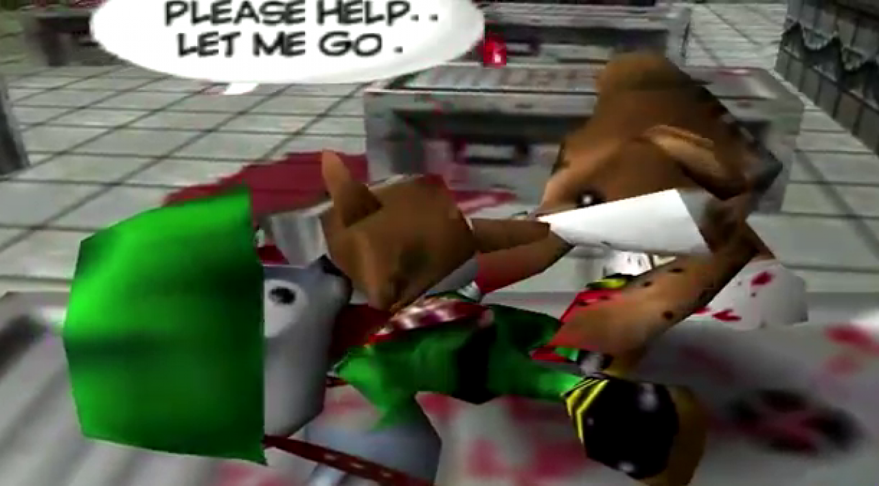 Szenen wie diese sind zwar echt brutal, aber auch der Grund dafür, warum Conker’s Bad Fur Day so außergewöhnlich und bis heute etwas Besonderes ist.