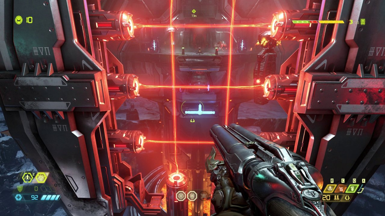 [17/03/2020] Doom Eternal bietet wesentlich mehr Sprung- und Geschicklichkeits-einlagen als der vier Jahre alte Vorgänger. (PC)