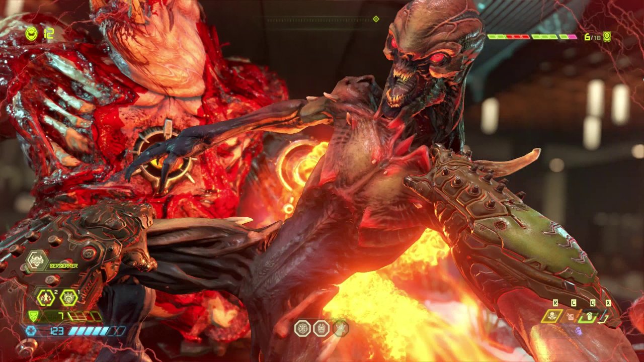[17/03/2020] Rip and tear: Auch in Doom Eternal geht's verdammt blutig zur Sache.&nbsp;(PC)