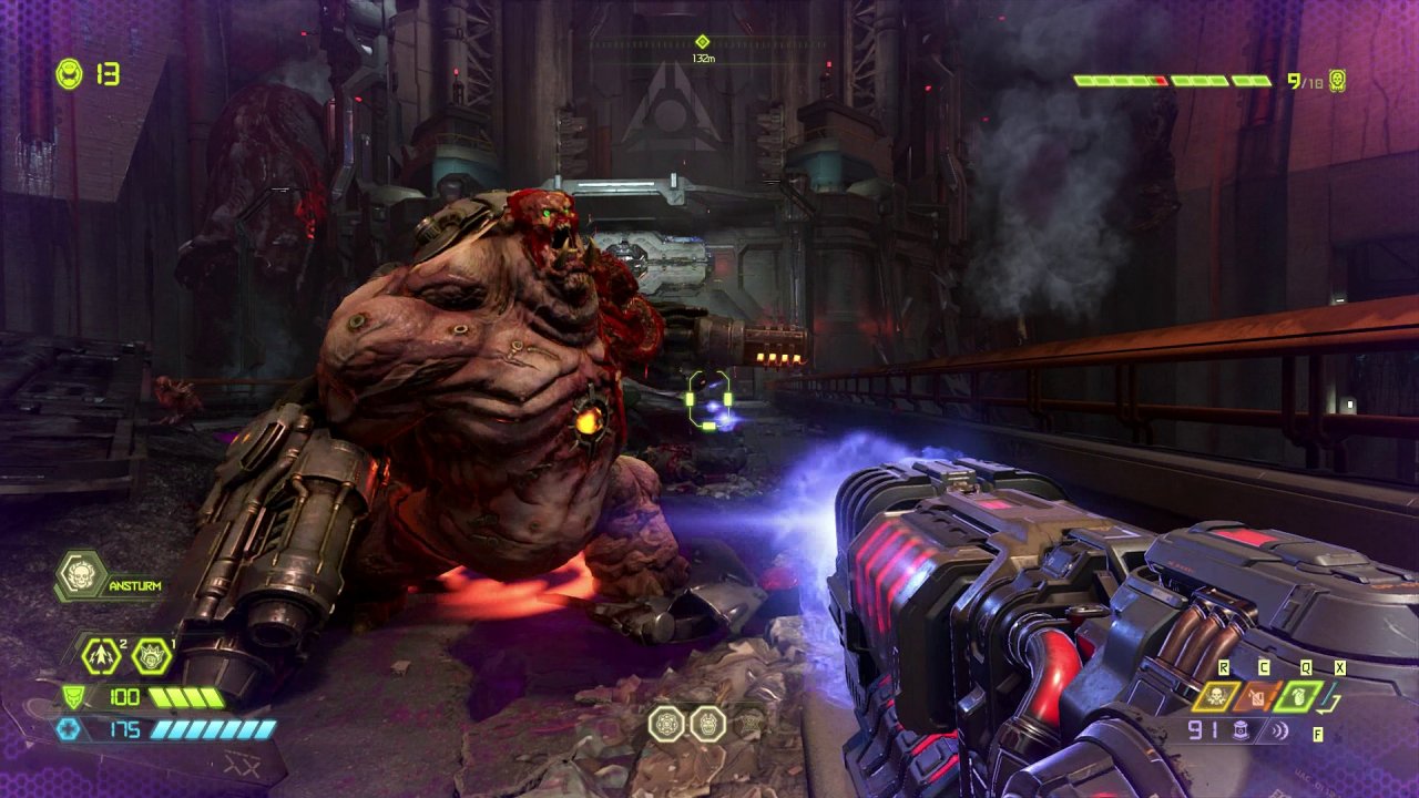 [17/03/2020] Doom Eternal spielt sich in den ersten Levels ungewohnt fordernd. (PC)