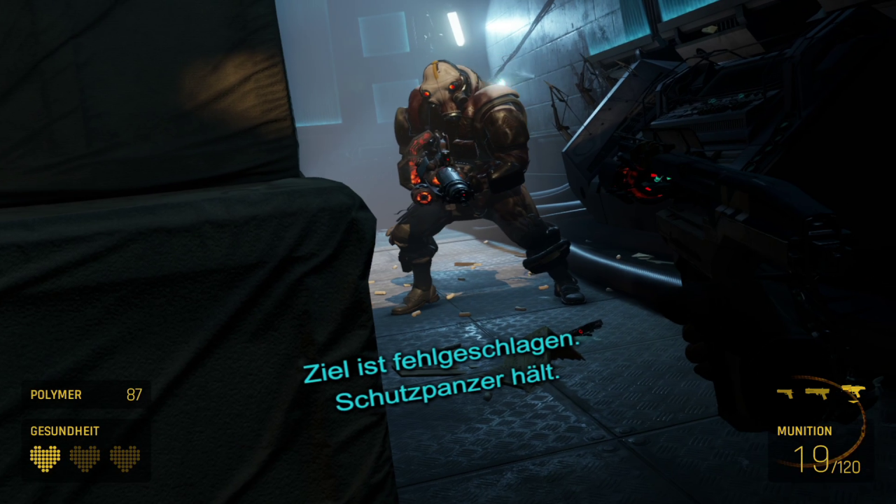 [23/03/2020] Die Combine machen uns natürlich auch in Alyx das Leben schwer. Siekommen mit verschiedenen Rüstungen und Waffensystemen daher.