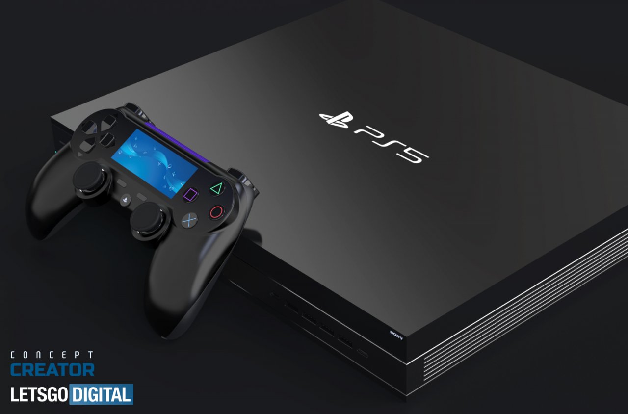 [04/03/2020] Ein weiteres mögliches Design der PS5 ähnelt stilistisch dem gewohnten Bild.
