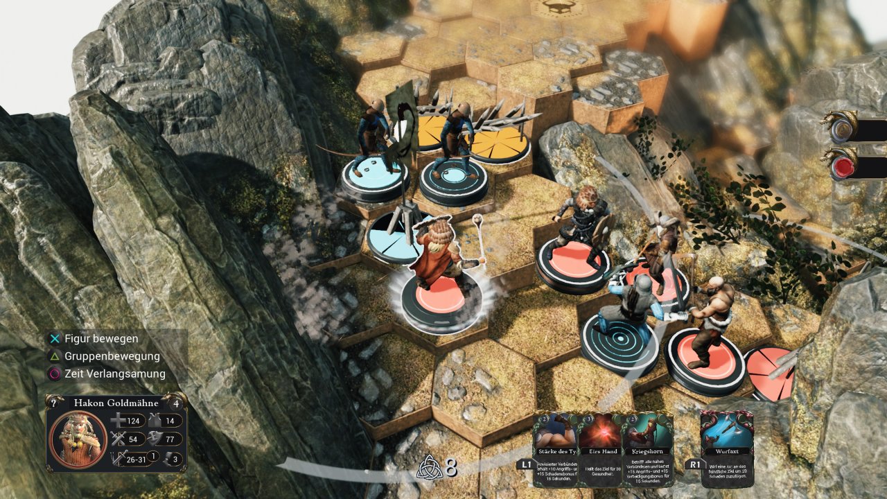 [31/03/2020] Das Flankieren von Gegnern ist in Wartile essentiell.