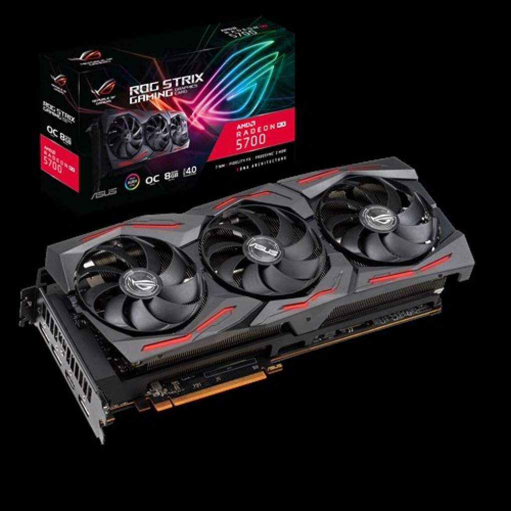 [17/04/2020] Etwas über 30 Zentimeter lang ist beispielsweise die Asus ROG Strix RX 5700 OC.