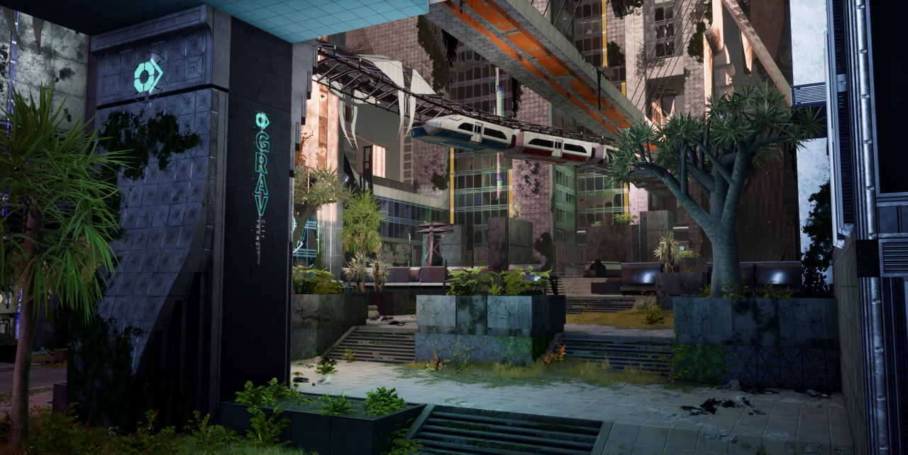 [14/04/2020] Die uns präsentierte Mission war in einer futuristischen Stadt angesiedelt.